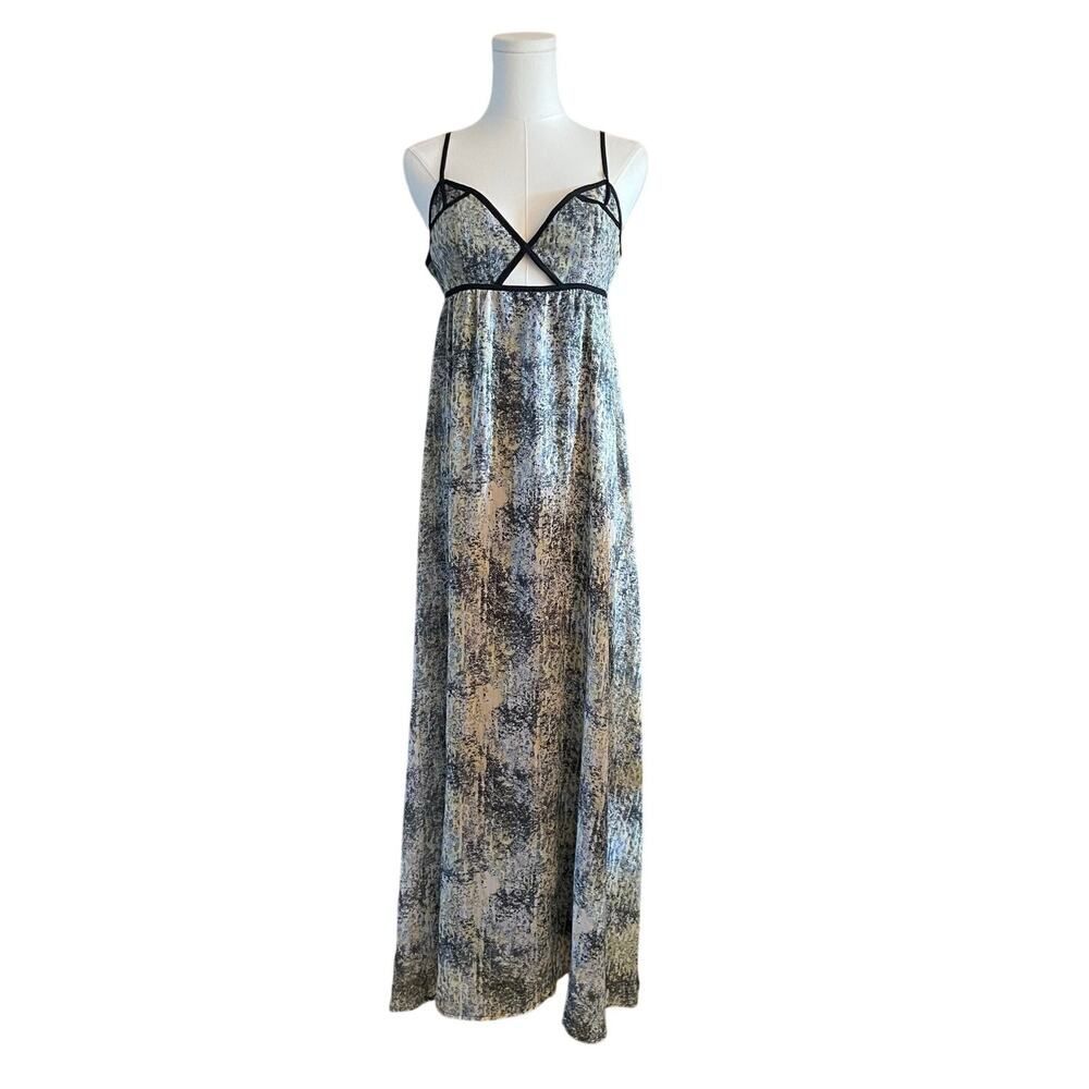 Lola‎ Maxi Dress Long Spaghetti Strap Summer Dress Size Large